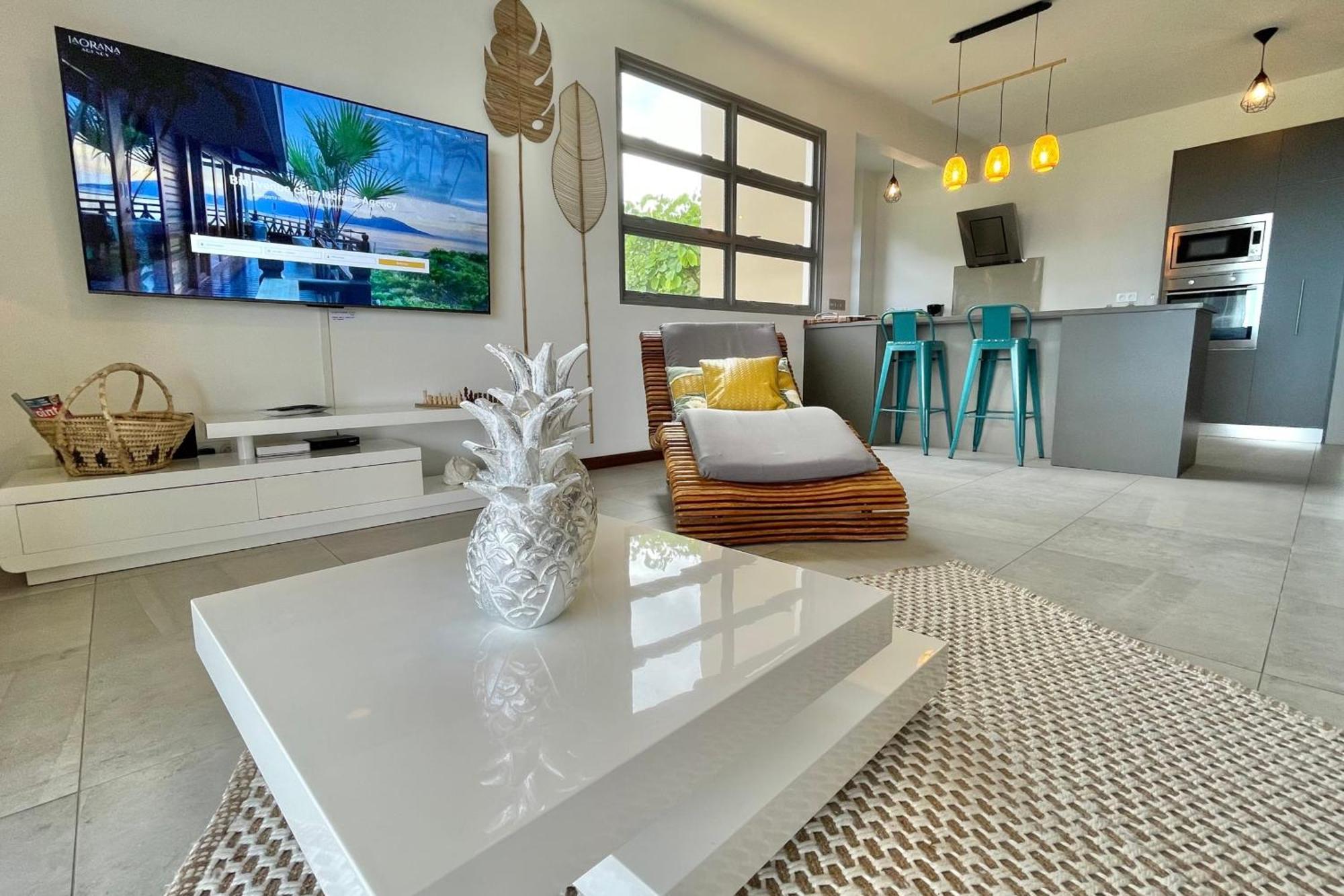 Manuia Luxury Apartment - Tahiti Punaauia -Wi-Fi Netflix Pool & Gym Eksteriør bilde
