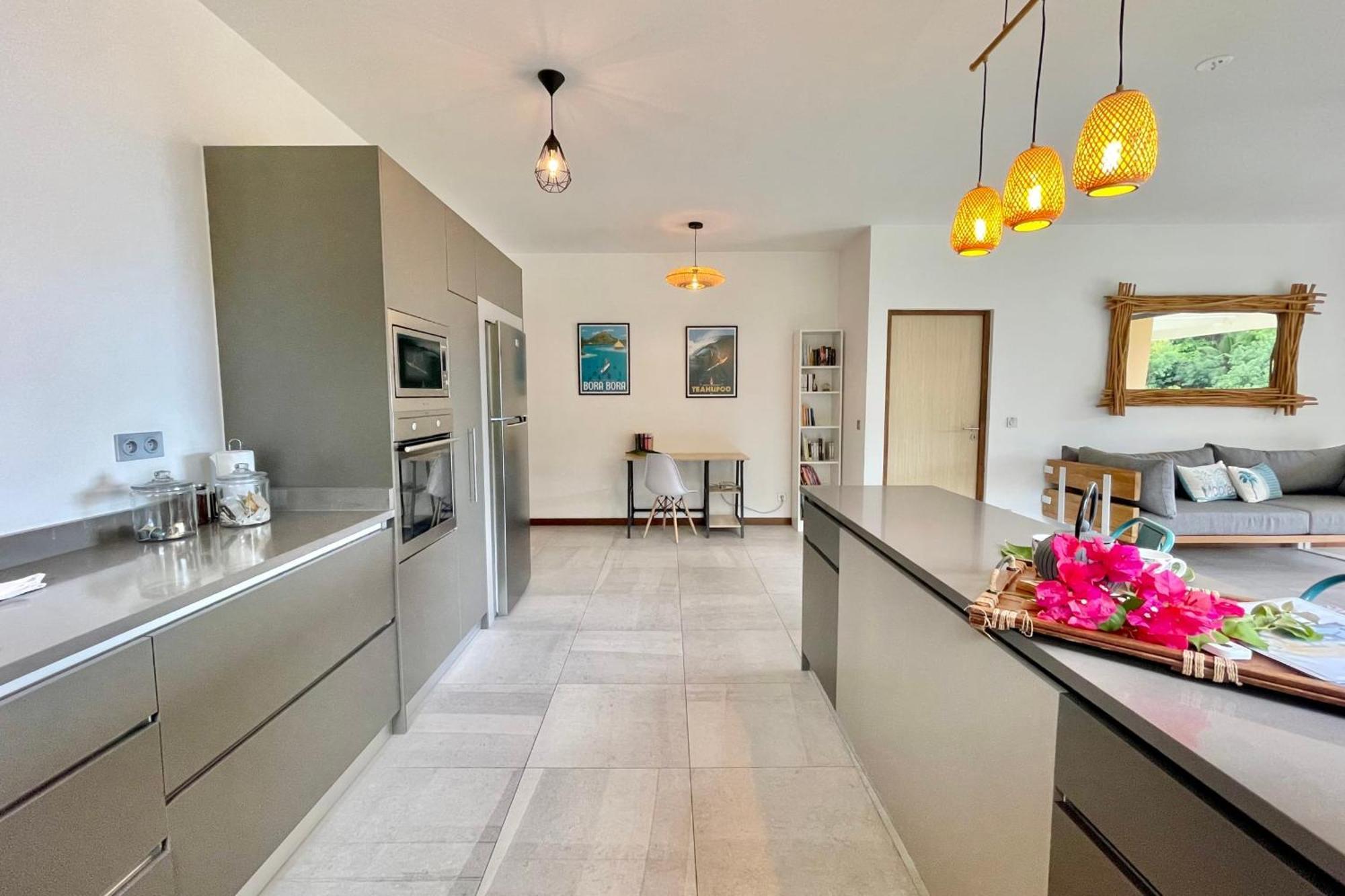 Manuia Luxury Apartment - Tahiti Punaauia -Wi-Fi Netflix Pool & Gym Eksteriør bilde
