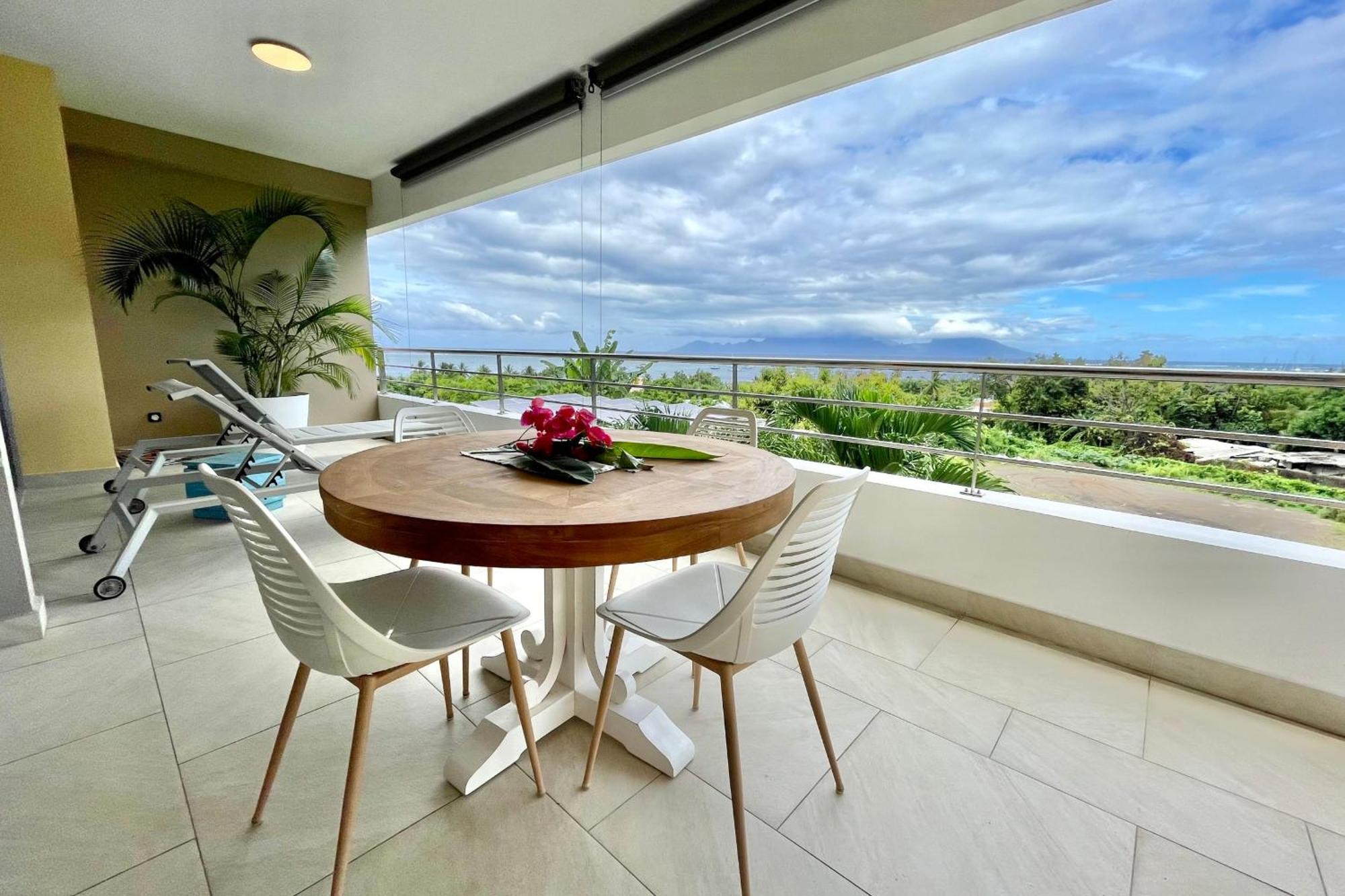Manuia Luxury Apartment - Tahiti Punaauia -Wi-Fi Netflix Pool & Gym Eksteriør bilde