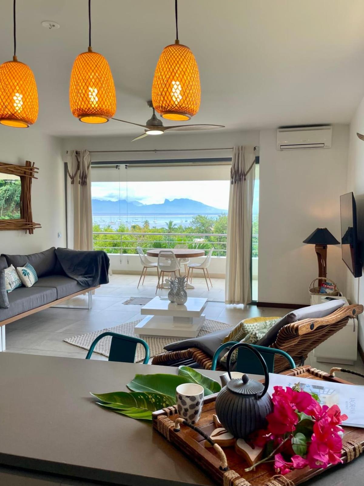Manuia Luxury Apartment - Tahiti Punaauia -Wi-Fi Netflix Pool & Gym Eksteriør bilde
