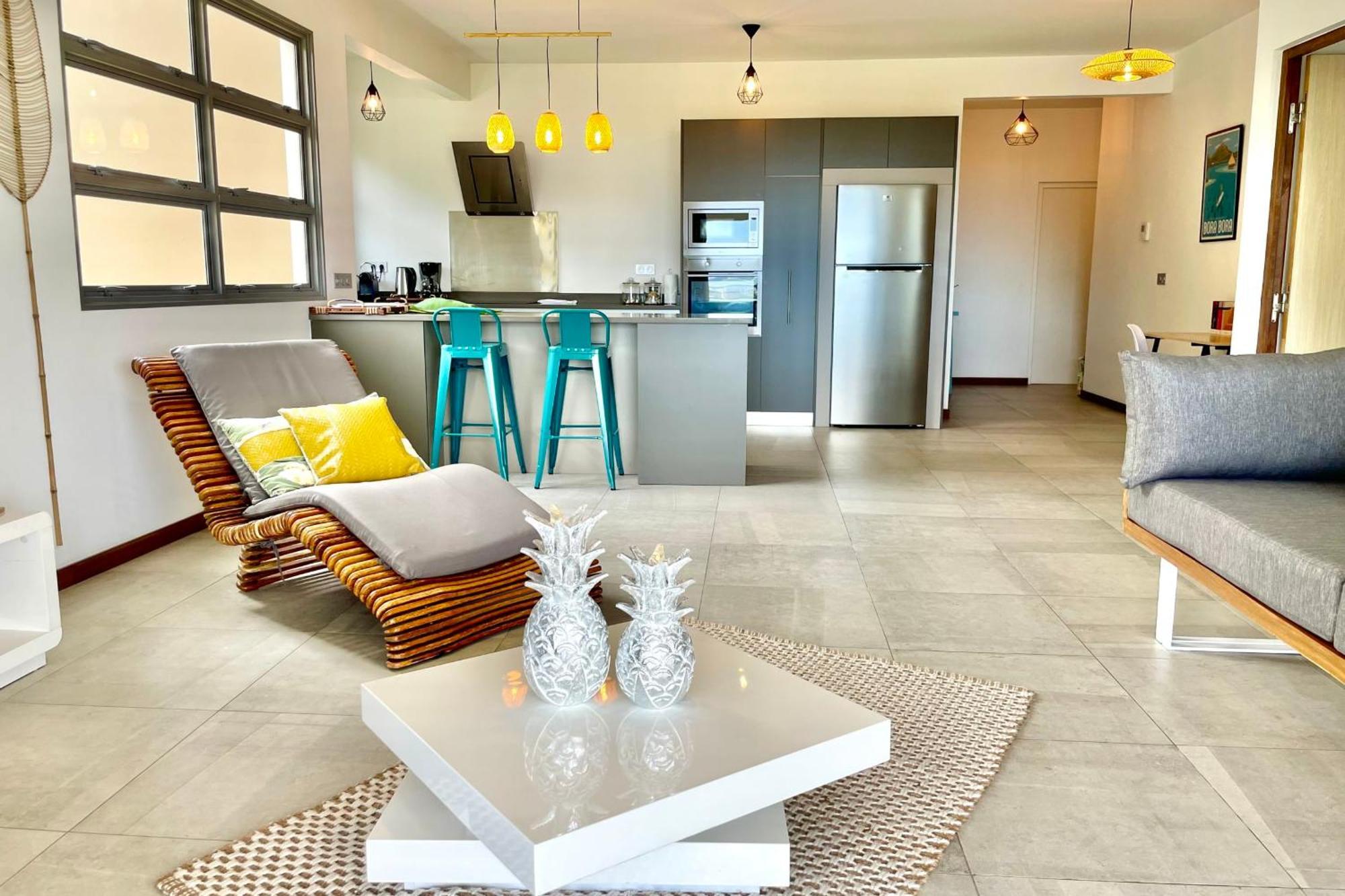 Manuia Luxury Apartment - Tahiti Punaauia -Wi-Fi Netflix Pool & Gym Eksteriør bilde